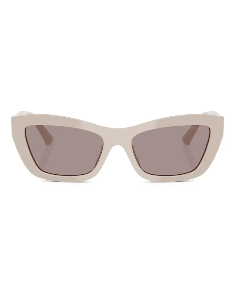 Jimmy Choo JC5030U Cat-Eye-Sonnenbrille aus Azetat - Grau Grau