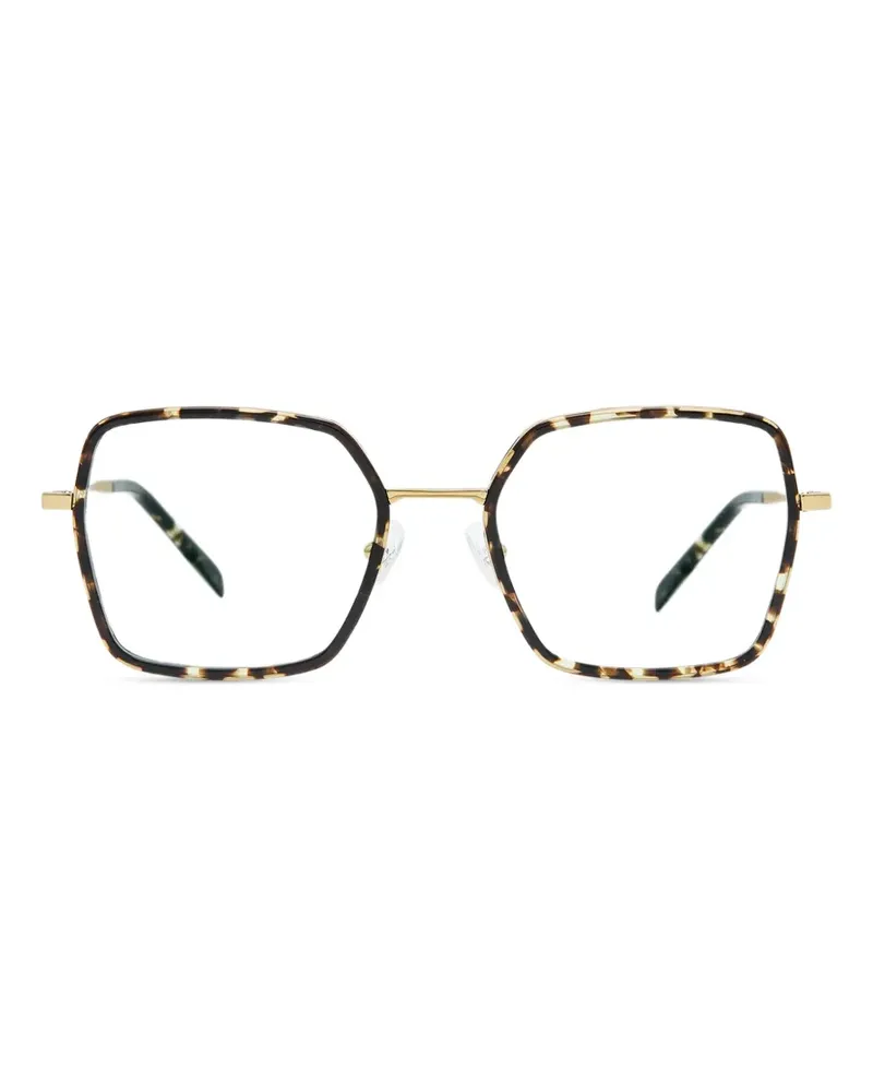 GIGI STUDIOS Orix geometric glasses - Braun Braun