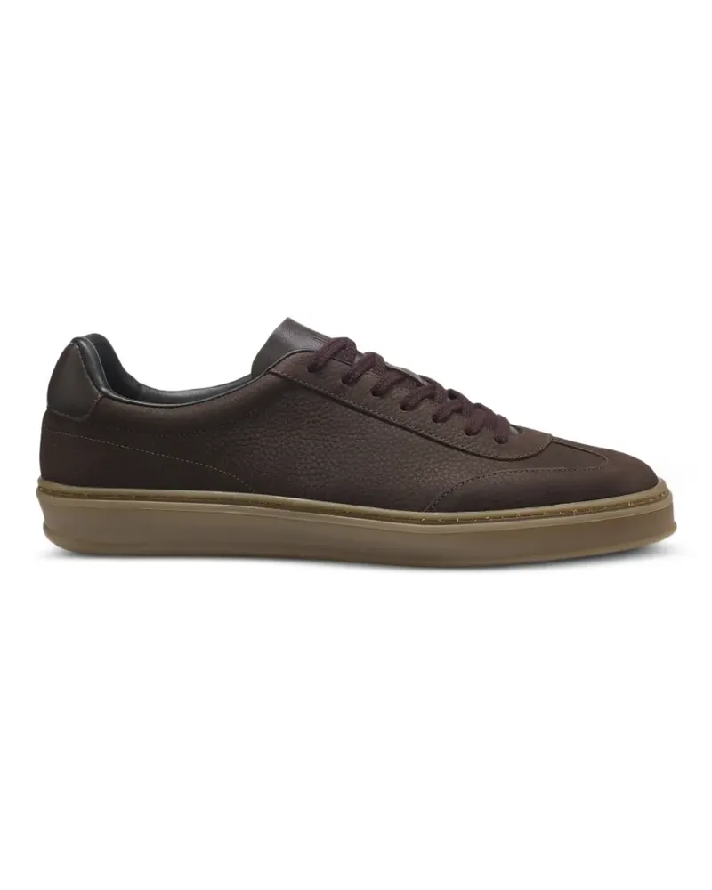 HUGO BOSS Sneakers aus Kornleder - Braun Braun