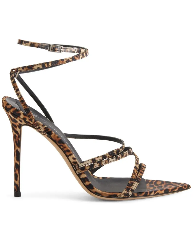 Giuseppe Zanotti Intriigo Claire Sandalen 90mm - Braun Braun