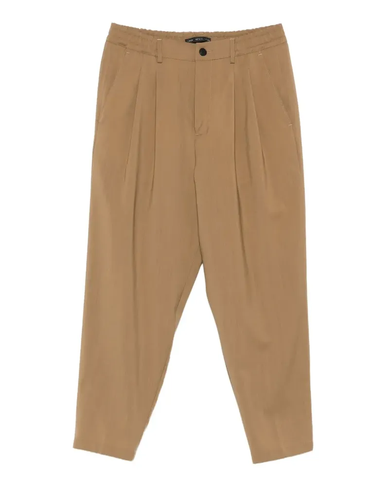 Low Brand Plissierte Hose - Nude Nude