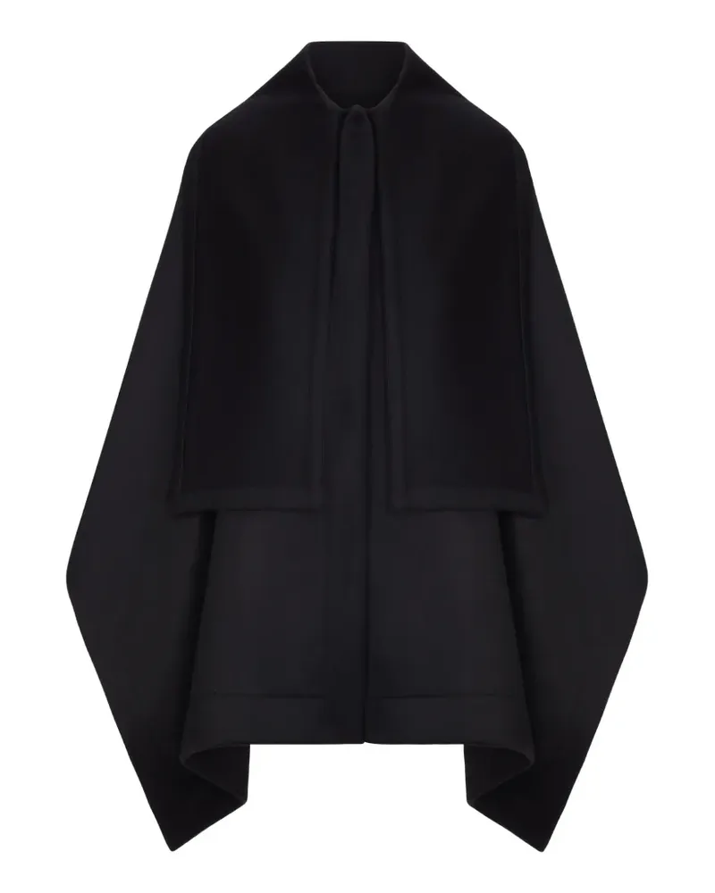 Giorgio Armani Parka im Layering-Look - Schwarz Schwarz