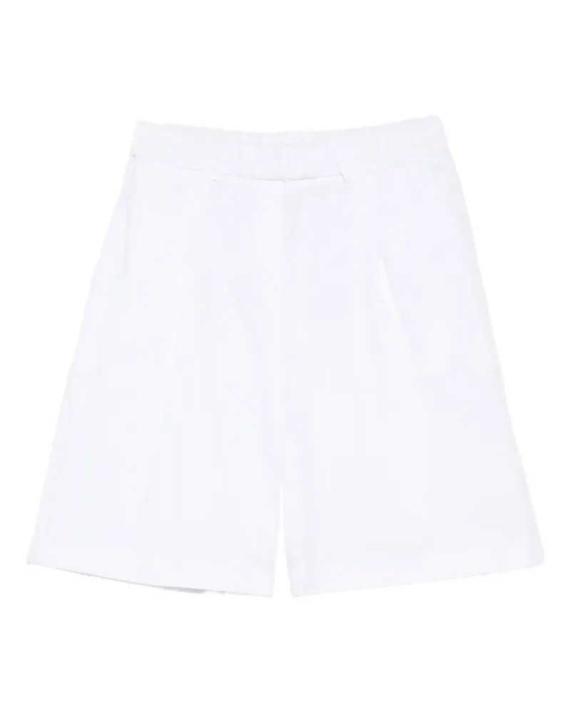 VIA MASINI 80 Shorts mit elastischem Bund - Weiß Weiß