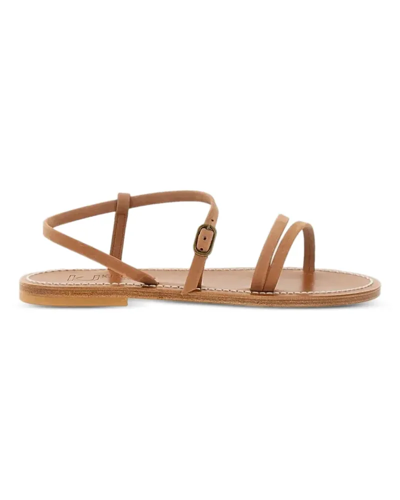 K.Jacques  strappy leather sandals - Nude Nude