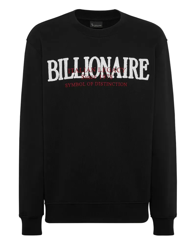 Billionaire Sweatshirt mit rundem Ausschnitt - Schwarz Schwarz