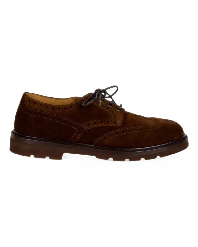 Henderson suede brogue shoes - Braun Braun