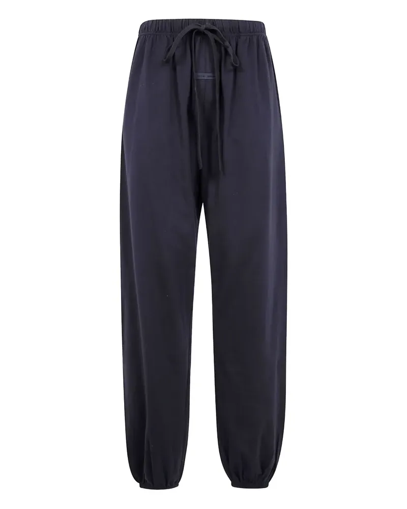 Fear of God drawstring elastic-ankle pants - Schwarz Schwarz