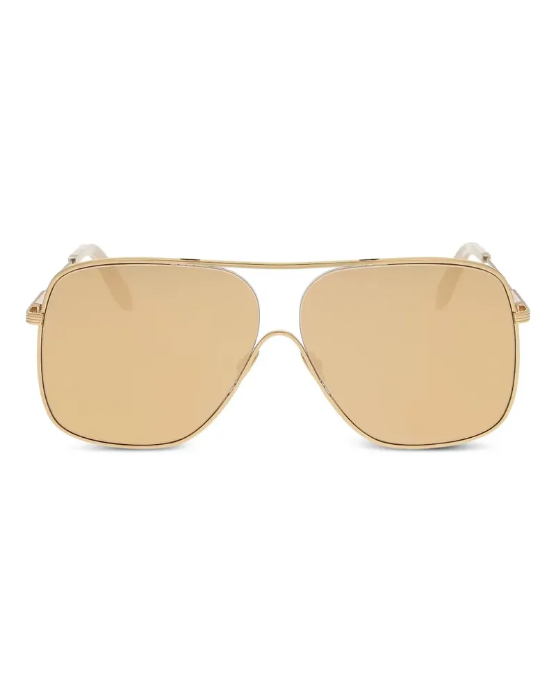 Victoria Beckham Getönte Pilotenbrille - Gold Gold