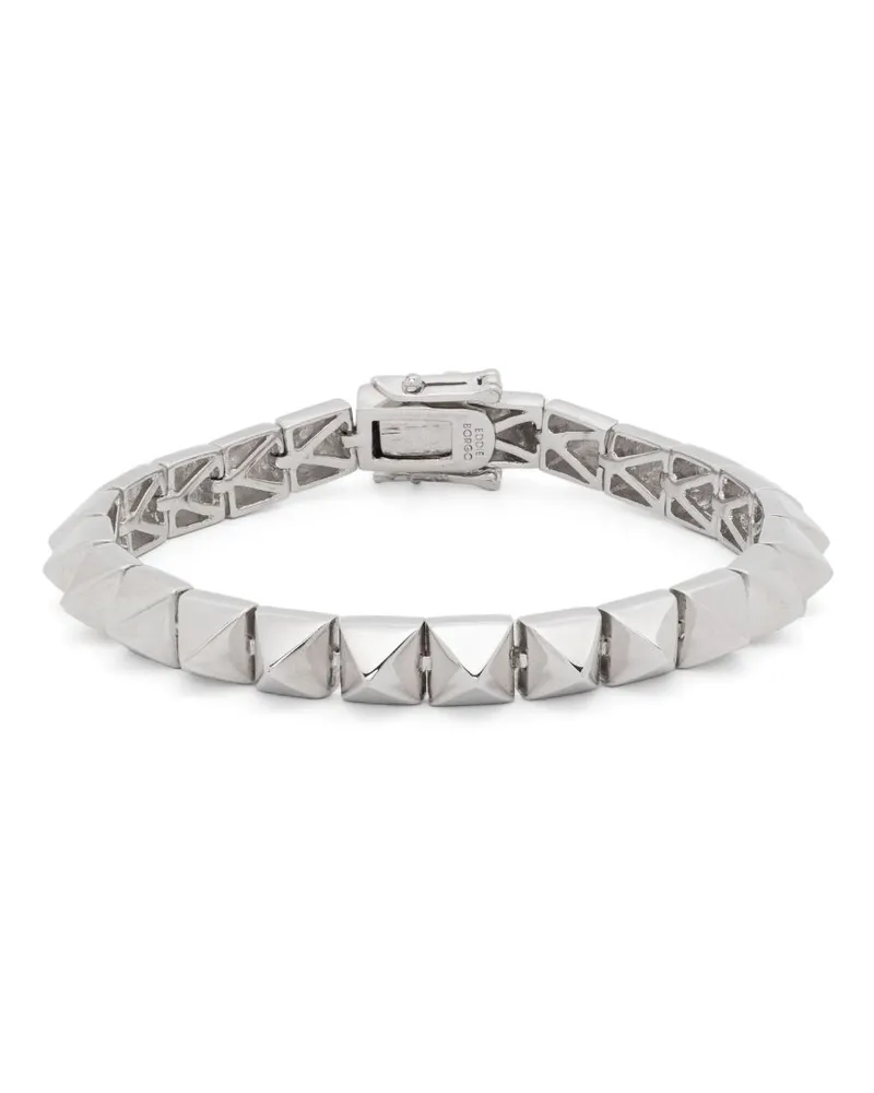 Eddie Borgo Pyramid Armband - Silber Silber