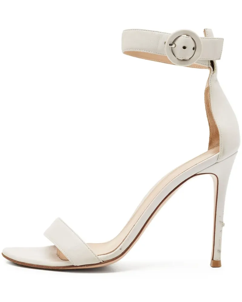 Gianvito Rossi Pre-owned Portofino Sandalen 110mm - Weiß Weiß