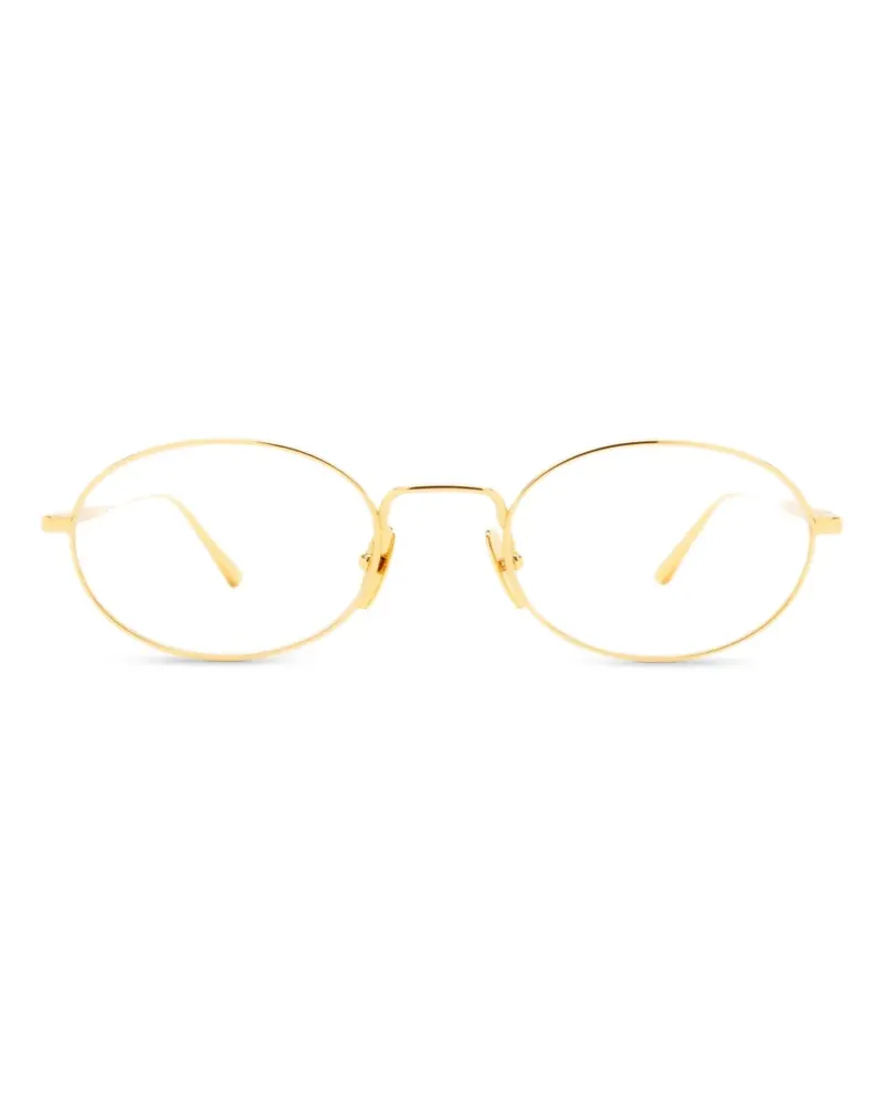CHIMI Brille mit ovalem Gestell - Gold Gold
