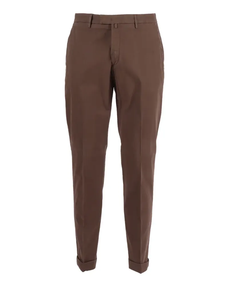 Briglia 1949 turn-up cuff trousers - Braun Braun