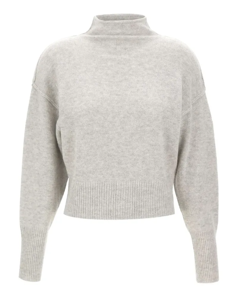 The Garment Volmer Back Pullover mit Knopfleiste - Grau Grau
