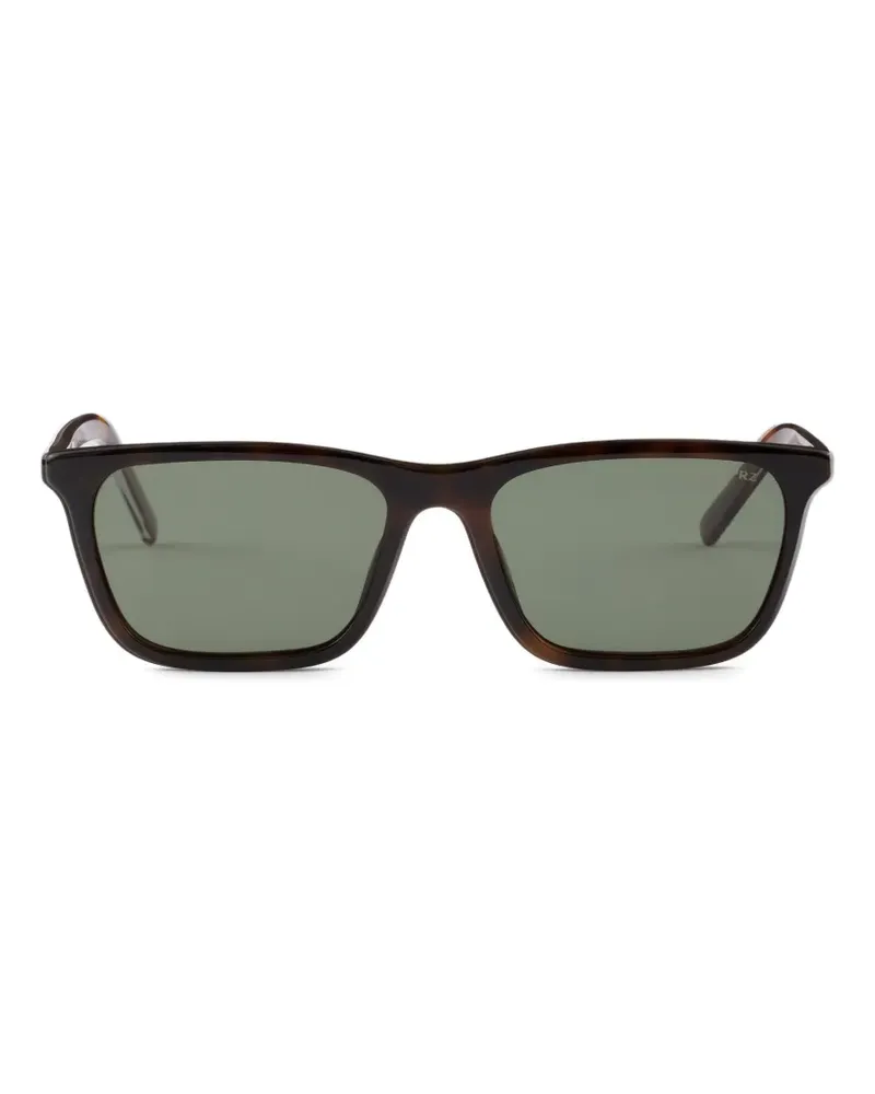 Prada Sonnenbrille mit Logo - Braun Braun