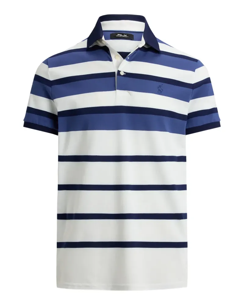 Ralph Lauren Gestreiftes Poloshirt - Weiß Weiß