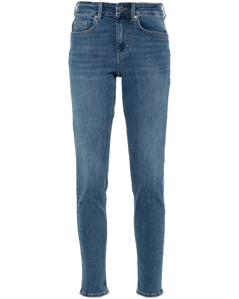 Liu Jo Skinny-Jeans mit hohem Bund - Blau Blau