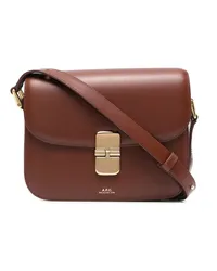 A.P.C. Grace Schultertasche Braun