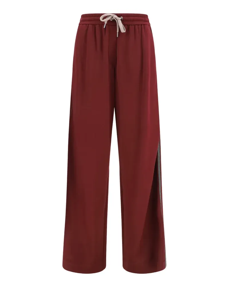 Brunello Cucinelli cotton-blend track pants - Rot Rot