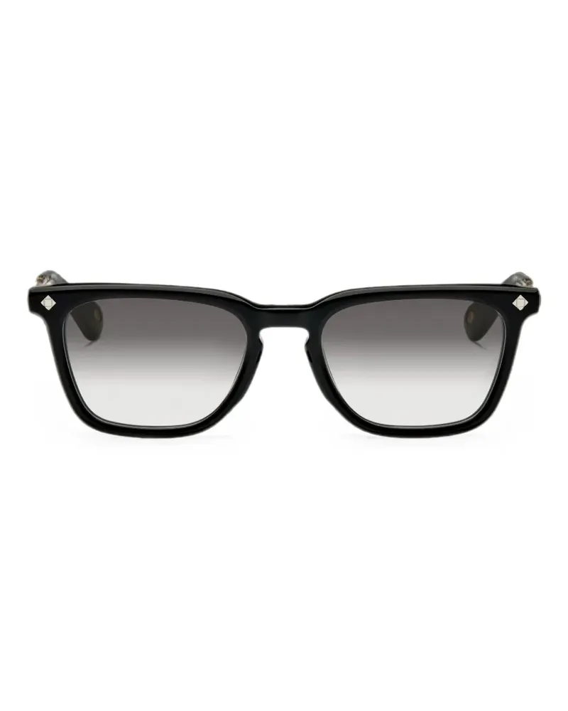Lunetterie Générale Chivalry isn't Dead rectangle-frame sunglasses - Schwarz Schwarz