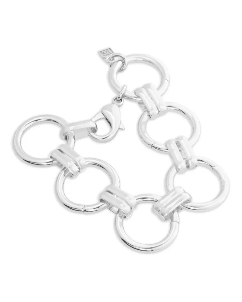 Federica Tosi ring chain bracelet - Silber Silber