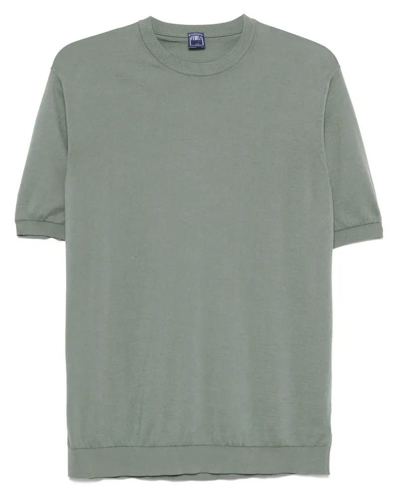 Fedeli Klassisches T-Shirt - Grün Grün