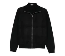 Jacke mit Reißverschluss - Schwarz