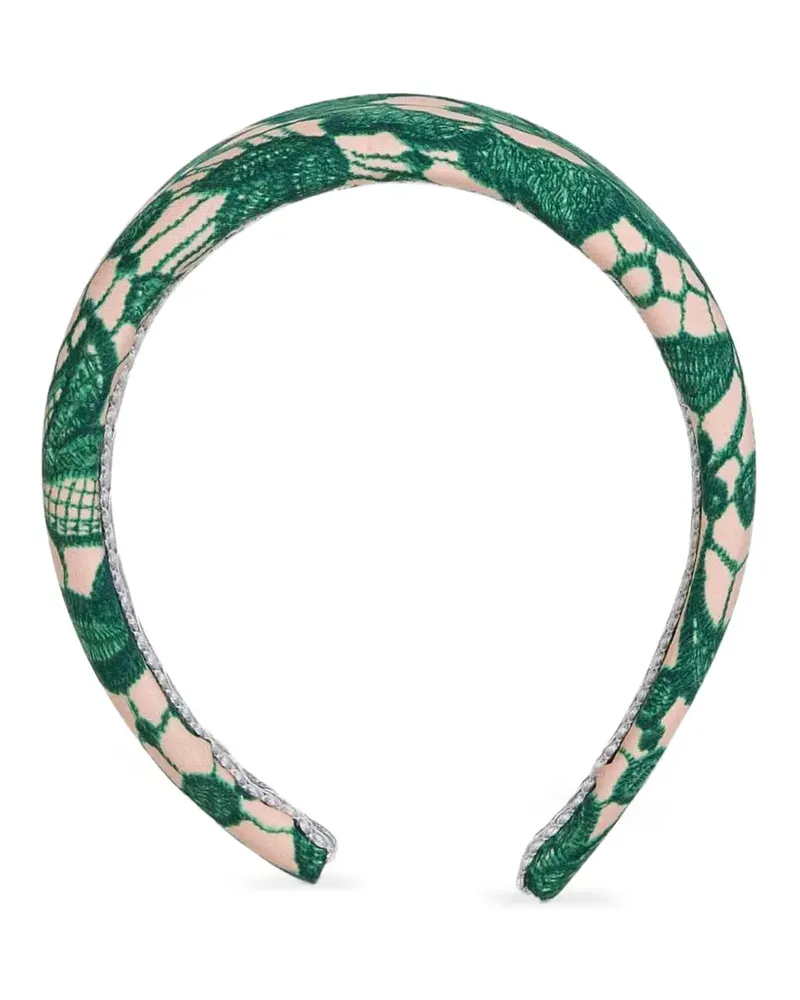 Gianluca Capannolo silk headband - Grün Grün