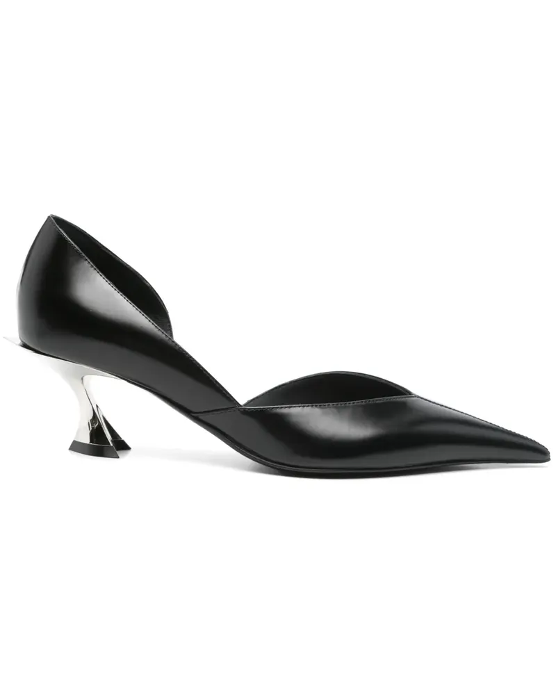 Thierry Mugler Fang Pumps 55mm - Schwarz Schwarz