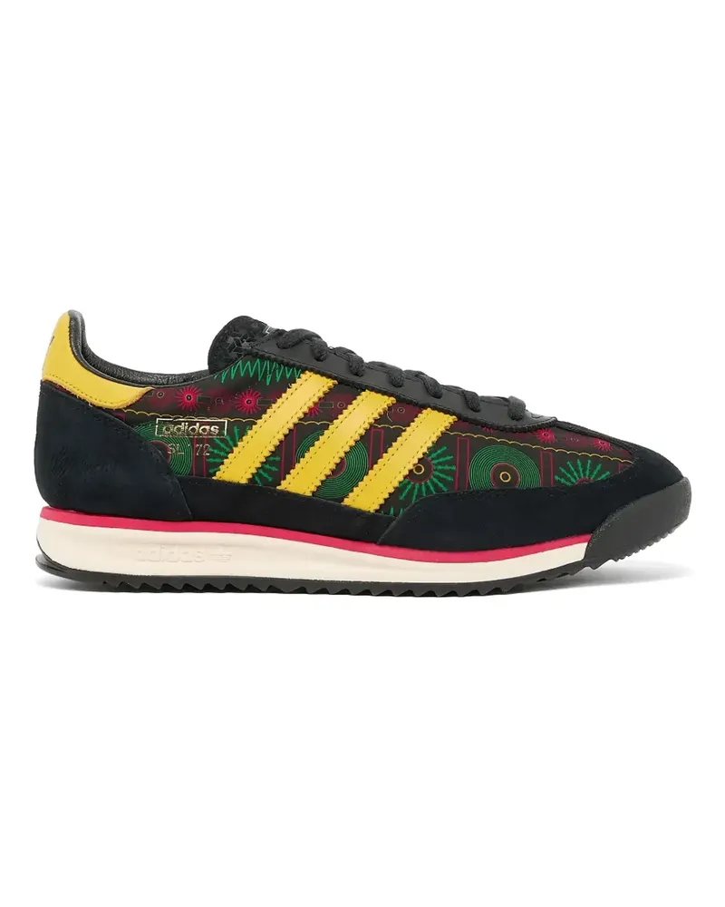 adidas SL 72 Stripes Sneakers - Schwarz Schwarz