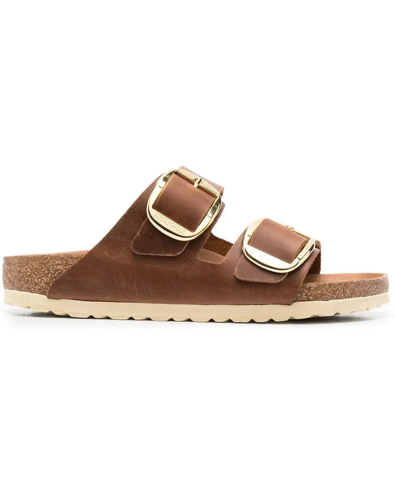 Birkenstock Sandalen mit Doppelriemen - Braun Braun