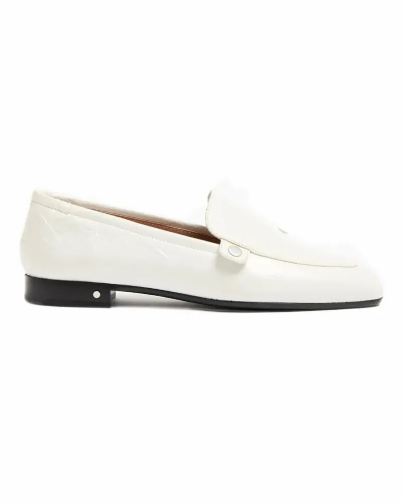 Laurence Dacade Angela leather loafers - Weiß Weiß