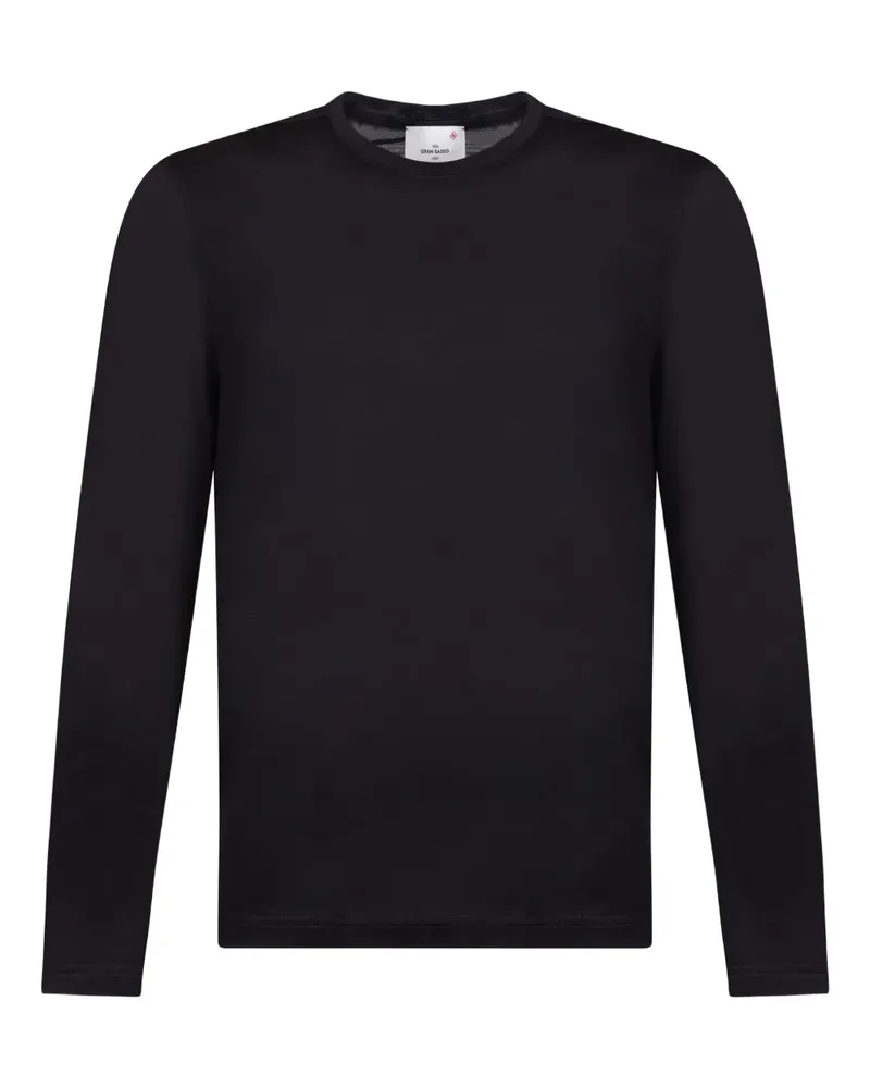 Gran Sasso Pullover mit rundem Ausschnitt - Schwarz Schwarz