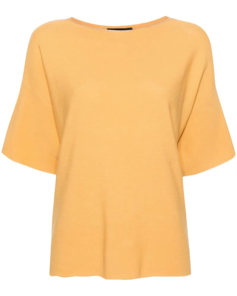 Fabiana Filippi Pullover aus Bio-Baumwolle - Gelb Gelb