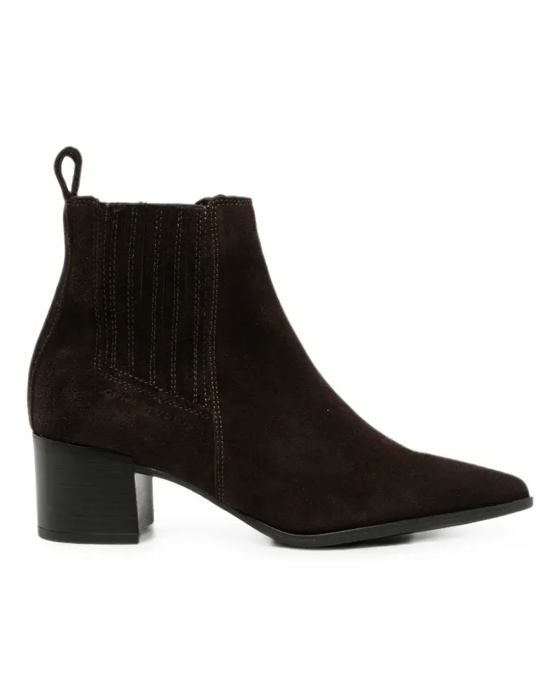 Copenhagen pointed-toe suede Chelsea boots - Braun Braun
