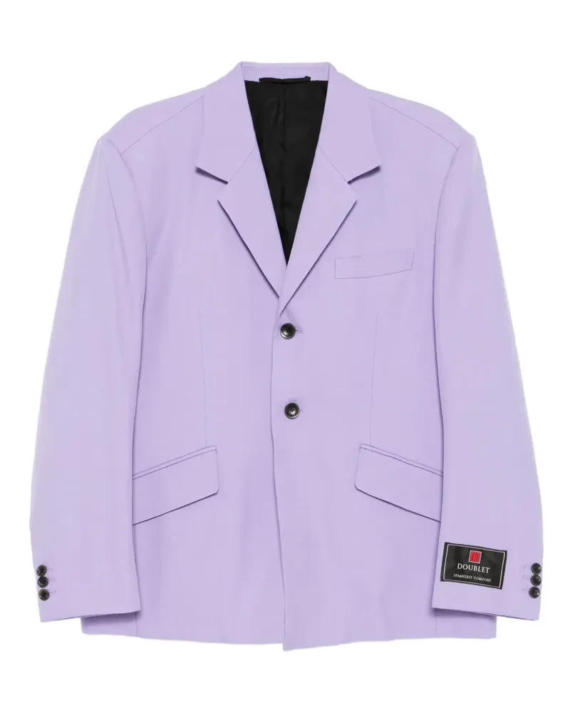 Doublet Sakko mit Cut-Out - Purple Purple