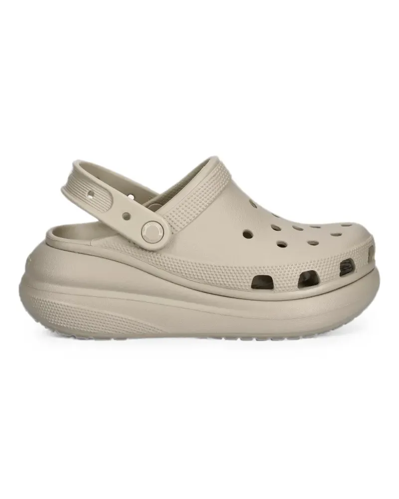 Crocs Classic Crush platform clogs - Nude Nude