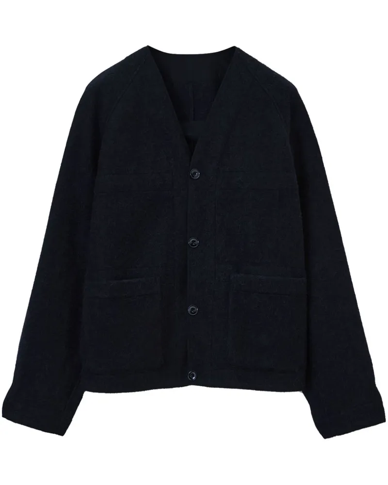 Christophe Lemaire Jacke mit Raglanfutter - Schwarz Schwarz