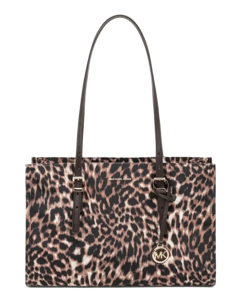 Michael Kors leopard-print tote bag - Nude Nude