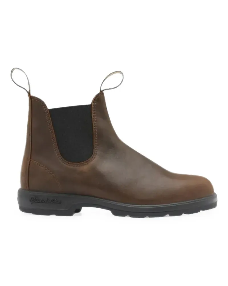 BLUNDSTONE 1609 elasticated leather boots - Braun Braun