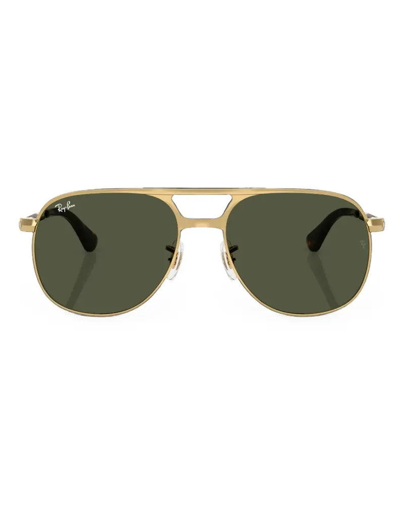 Ray Ban Bill Max Sonnenbrille mit quadratischem Gestell - Gold Gold