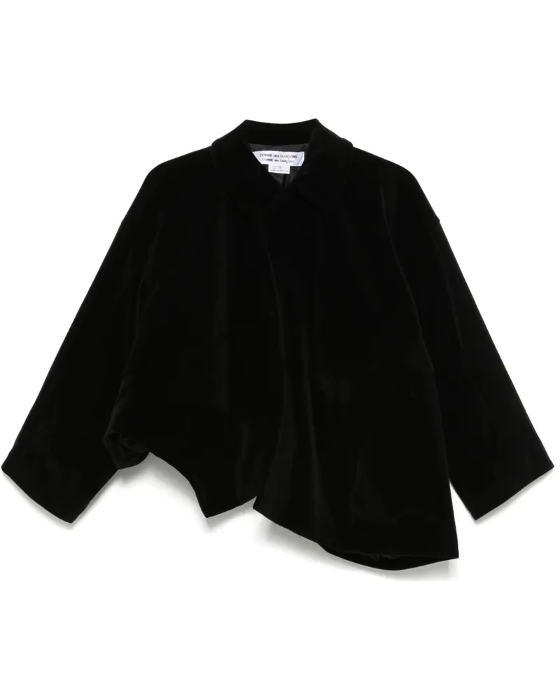 Comme des Garçons Jacke aus Samt - Schwarz Schwarz