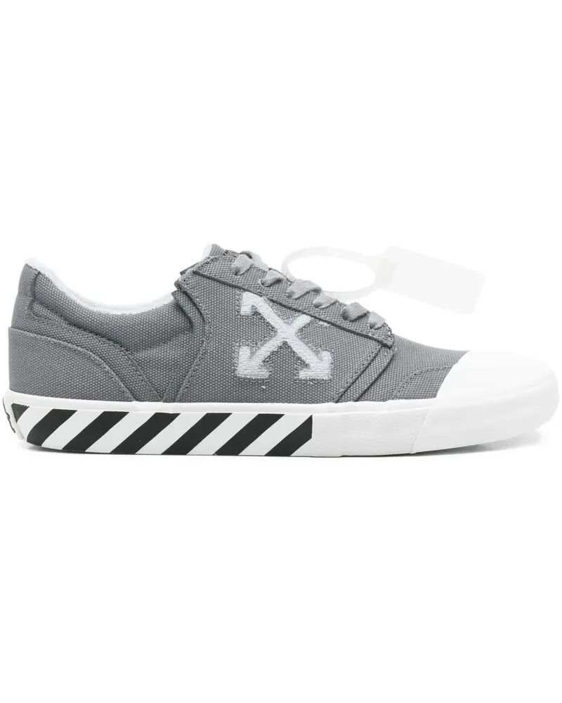 OFF-WHITE stripe-print sneakers - Grau Grau