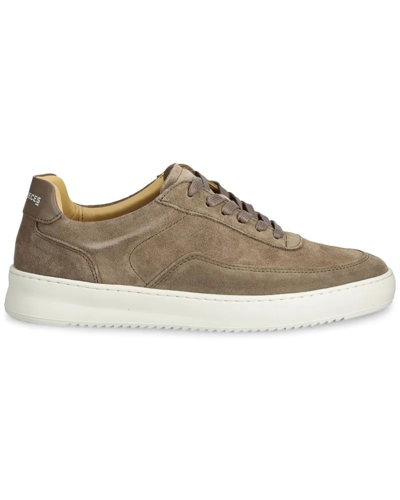 Filling Pieces Sneakers aus Leder - Braun Braun