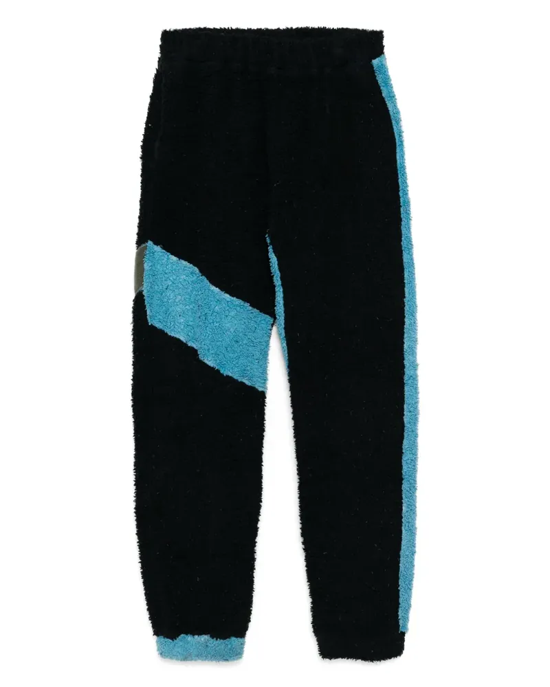 Stain Shade Hose im Patchwork-Look - Schwarz Schwarz