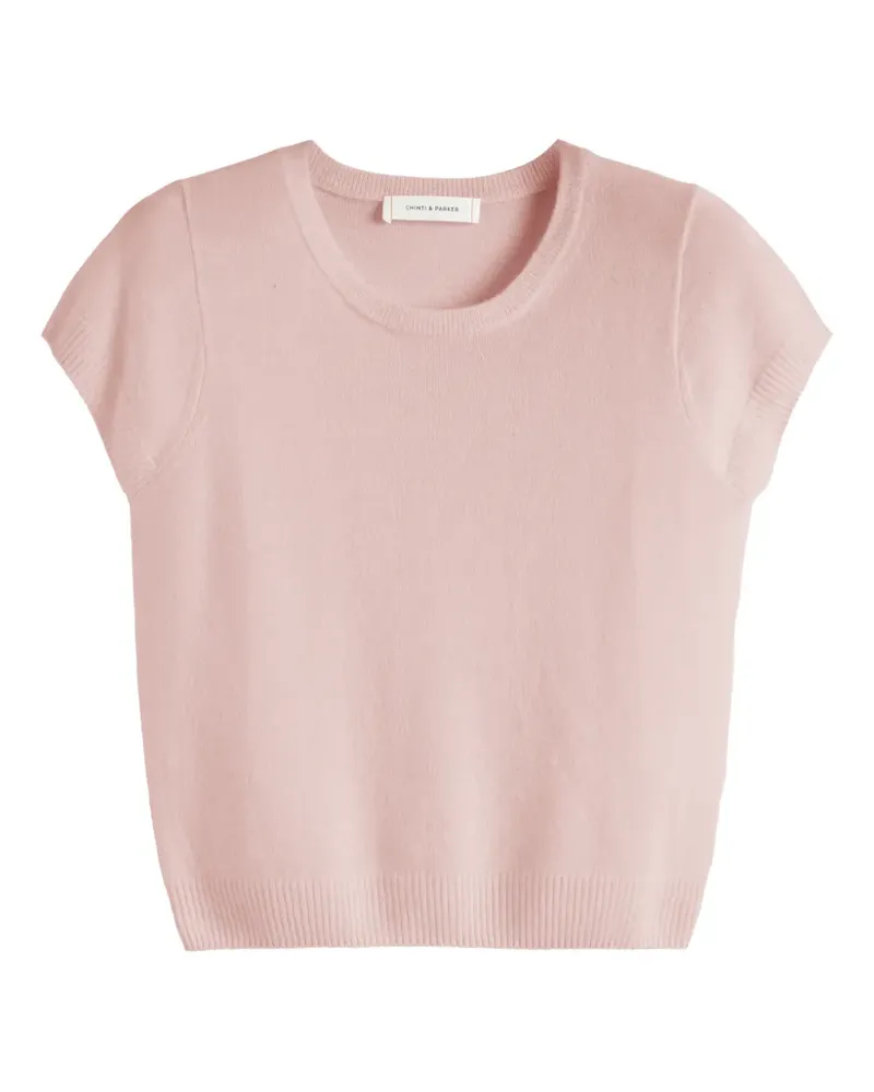 Chinti & Parker Klassisches T-Shirt - Rosa Rosa