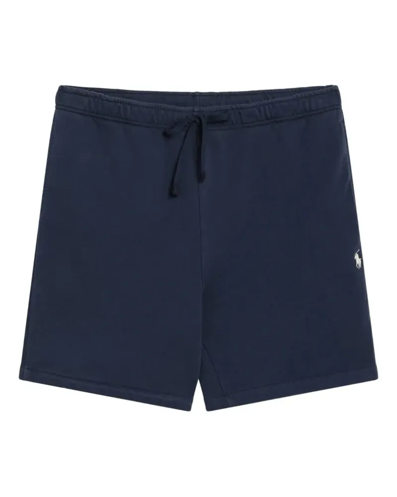 Ralph Lauren NAVY BLUE BERMUDA SHORTS IN COTTON - Blau Blau