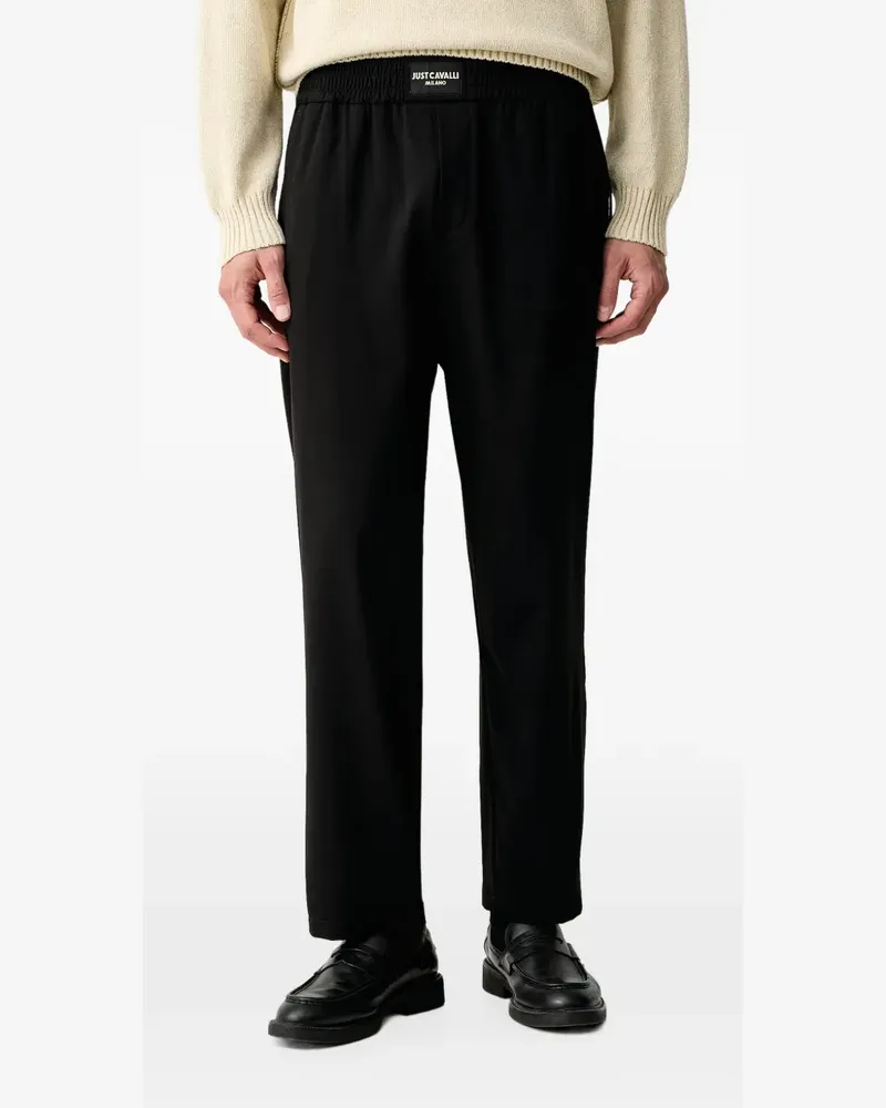 Just Cavalli Hose mit Stretchbund - Schwarz Schwarz