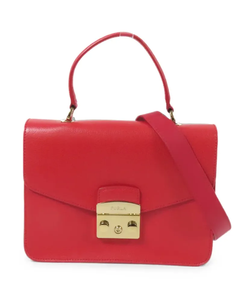 Furla leather shoulder bag - Rot Rot