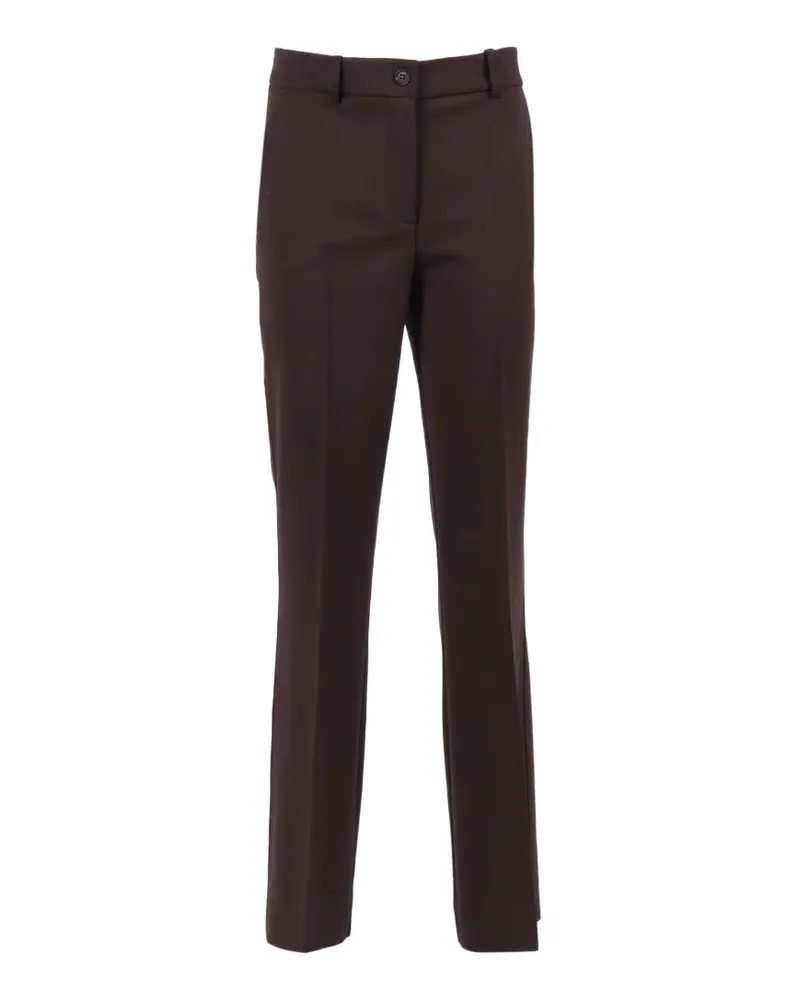 P.A.R.O.S.H. Mantel in Colour-Block-Optik - Braun Braun