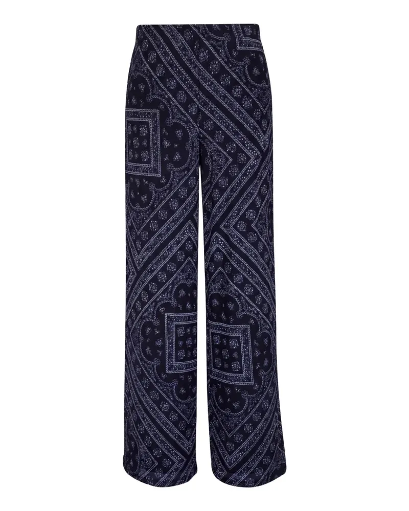 Veronica Beard Hadria Hose mit Paisley-Print - Blau Blau